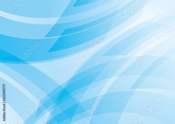 Fototapeta 透明感のある水色背景イメージ