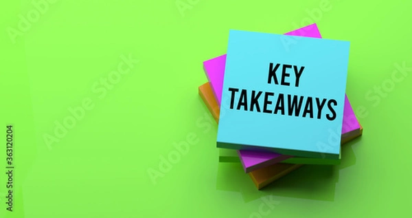 Fototapeta KEY TAKEAWAYS