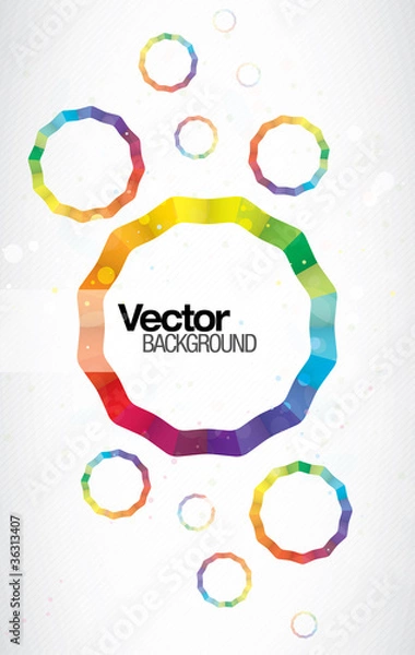 Fototapeta Abstract colorful background