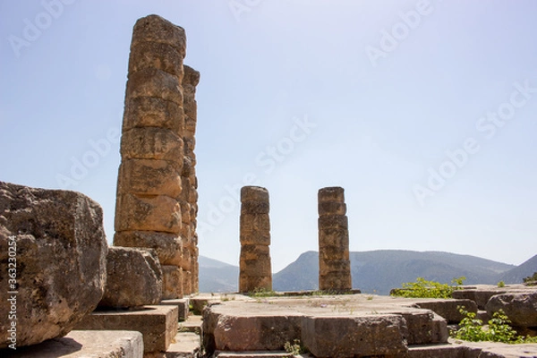 Obraz Delphi, Greece | Delphi Ruins
