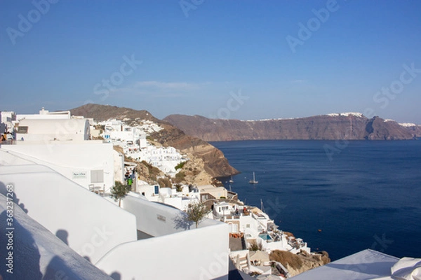 Obraz Santorini, Greece coastline