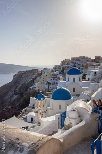 Obraz Santorini, Greece coastline