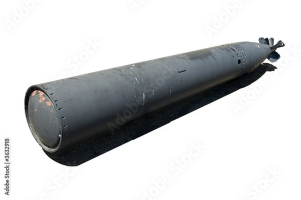 Obraz Torpedo Isolated front profile