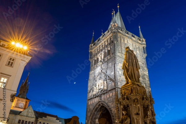 Obraz Old Town Bridge Tower
