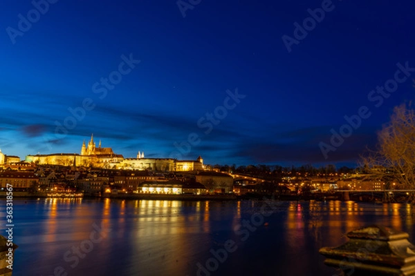 Obraz prague by night