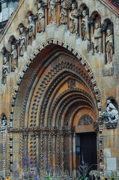 Obraz A beautiful view of Budapest city at Hungary.