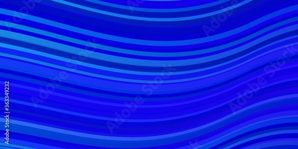 Fototapeta Light Pink, Blue vector background with bows. Abstract illustration with gradient bows. Pattern for websites, landing pages.