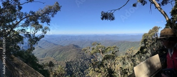 Obraz mountain range serenity