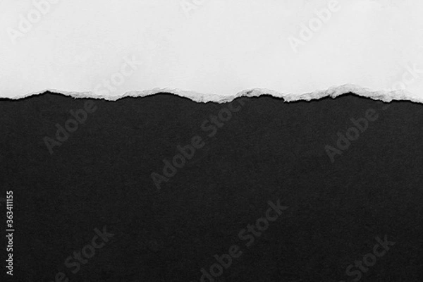 Obraz White ripped paper