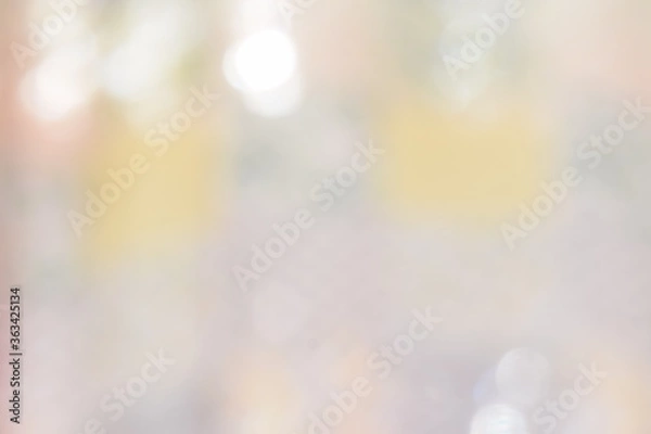 Fototapeta Bokeh, blur from glass and curtains in a room, Bangkok, Thailand.