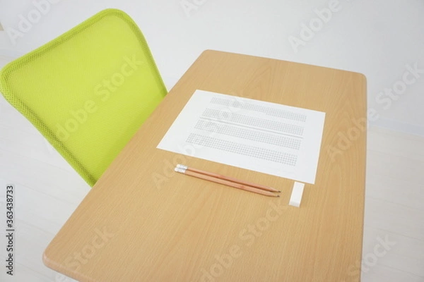 Fototapeta examination