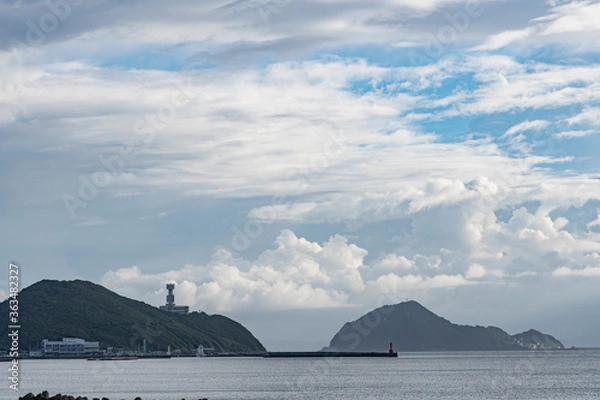 Fototapeta 大空と海