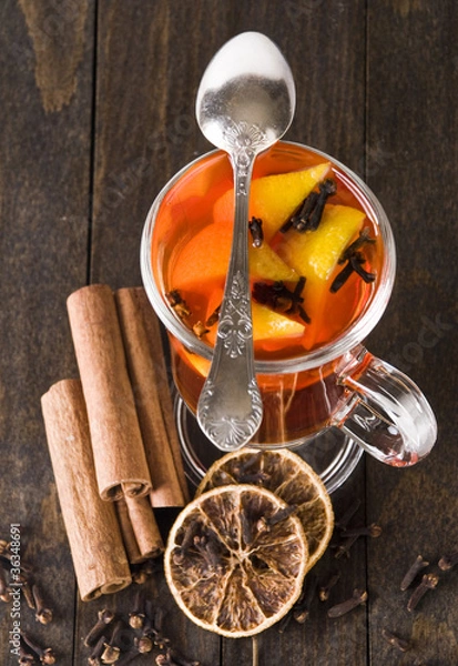 Obraz Herbata zimowa - grzana