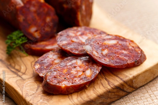 Obraz Pfeffersalami(Wurst)