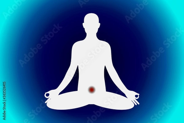 Fototapeta ヨガとチャクラ