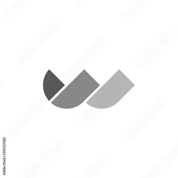 Fototapeta abstract triangle geometric mountain vector fit for your sport logo