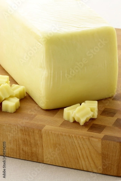 Obraz mozzarella cheese block