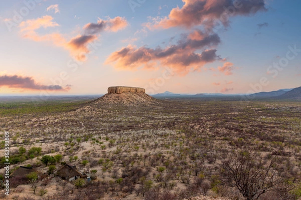 Obraz Landscape at Waterberg, Namibia