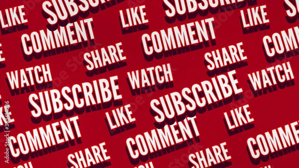 Fototapeta Multiple Word Wipe Transition