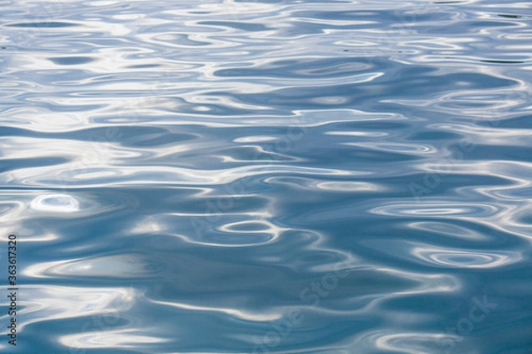 Obraz sea water with sun reflections