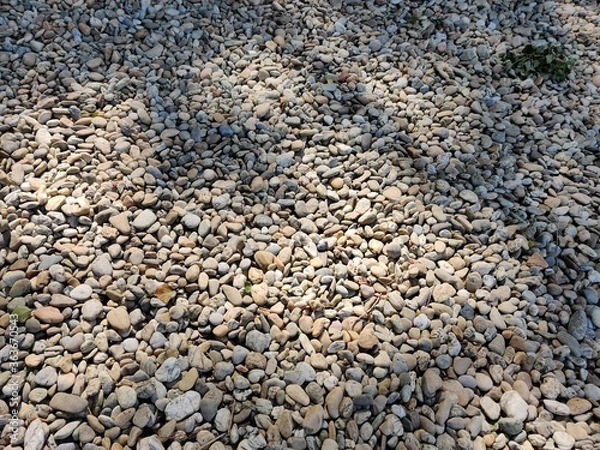 Fototapeta pebble stone background