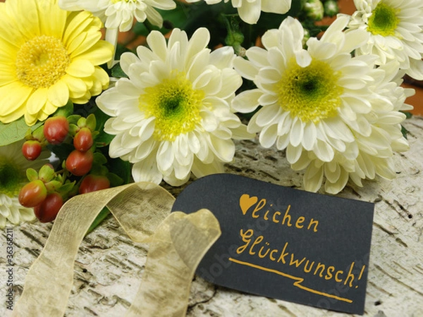 Obraz Herzlichen Glückwunsch