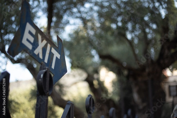 Obraz Exit
