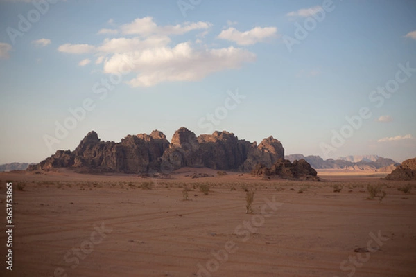 Obraz Wadi rum Landscape