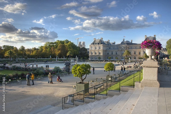 Obraz Jardin du Luxembourg