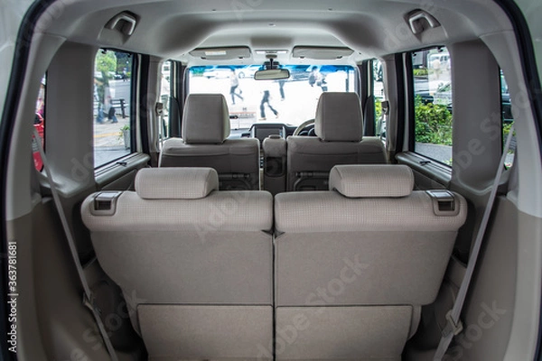 Obraz 軽自動車の室内スペース