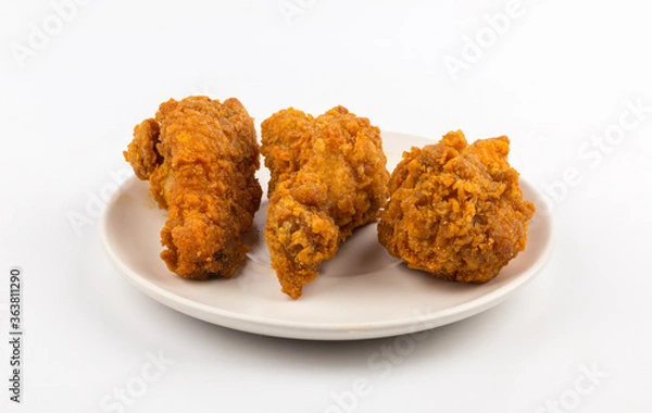 Obraz fried chicken on a plate