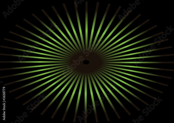 Fototapeta trendy abstract green vector background