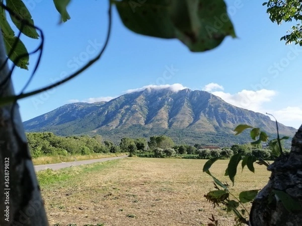 Obraz Monte Taburno a Luglio Appennino Campano