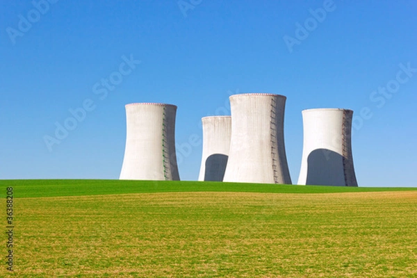 Obraz cooling towers