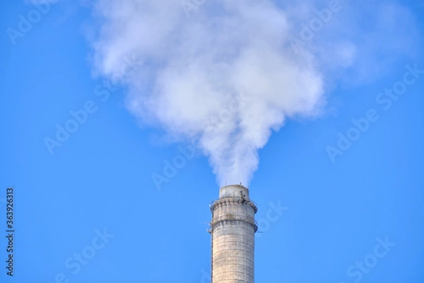 Obraz smoke from chimney