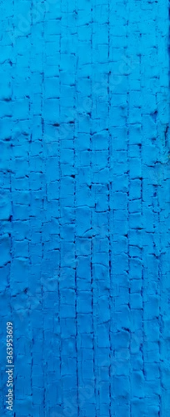 Fototapeta Background, texture. The old paint on the wood. Cracks