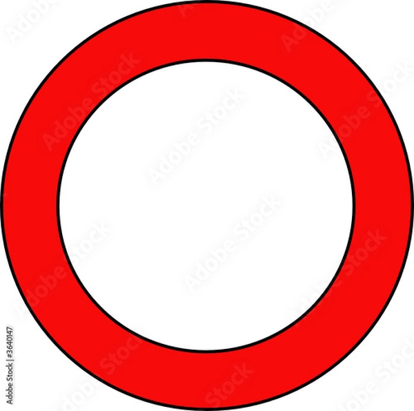 Obraz divieto di transito