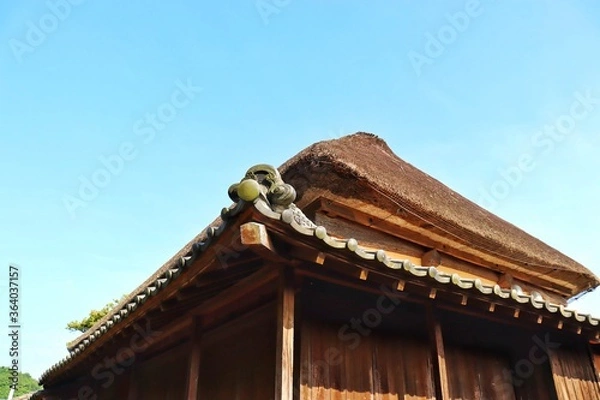 Obraz chinese temple roof