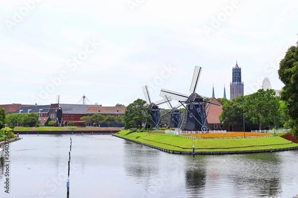 Obraz windmill in holland