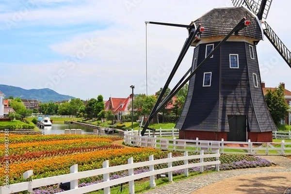 Obraz windmill in holland