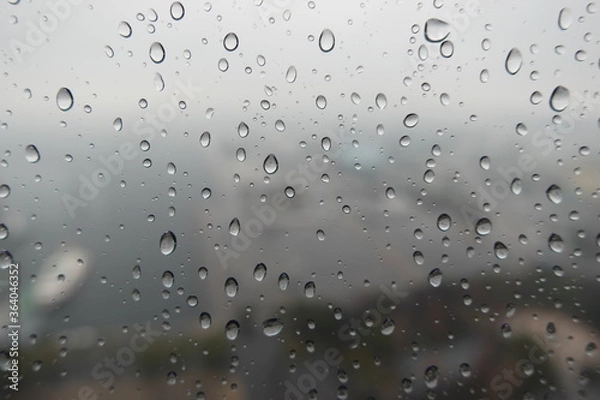 Fototapeta 横浜の雨