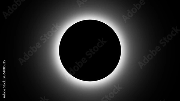 Obraz solar eclipse vector