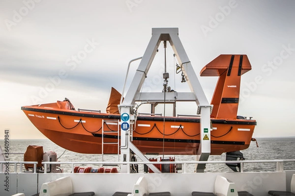 Fototapeta Rettungsboot
