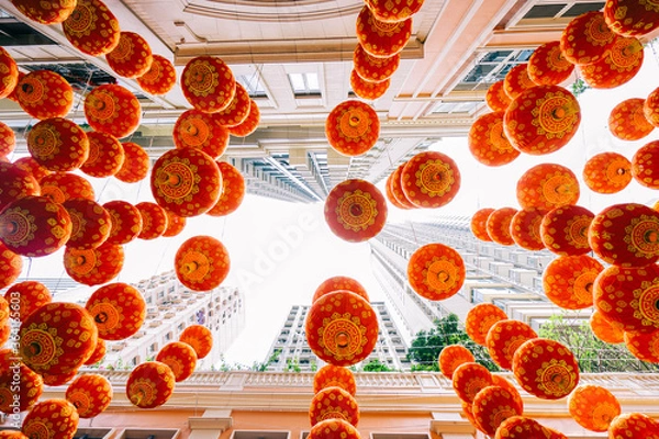 Obraz traditional chinese lanterns