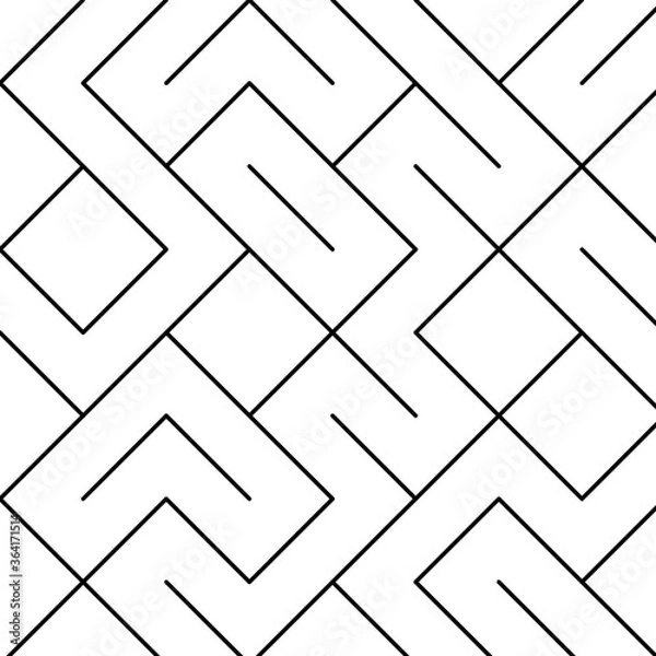 Fototapeta Maze labyrinth background texture illustration