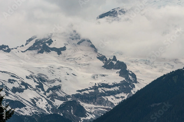 Obraz snow covered mountains