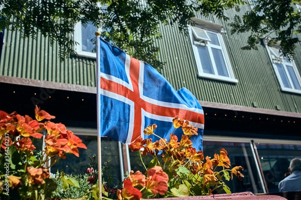 Obraz ISL - ICELANDIC FLAG