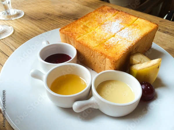 Fototapeta 食べ物　トースト