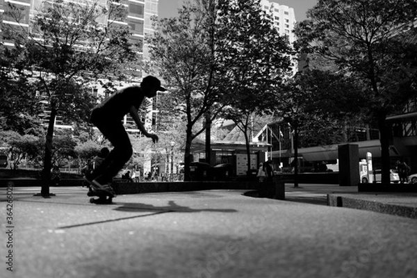 Fototapeta skating 