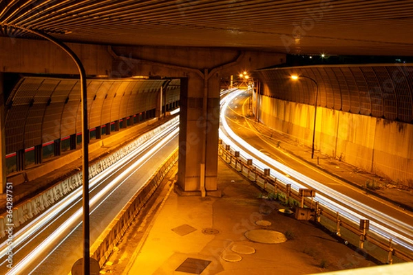 Obraz 夜のハイウェイジャンクション